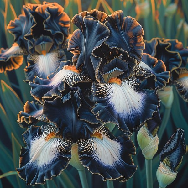 Sapphire Veil-Rare Iris Bulbs⚜️