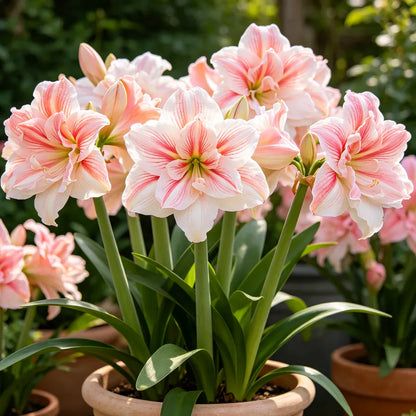 ✨ Rare Giant Double Amaryllis Bulbs — Luxurious Fragrant Blooms
