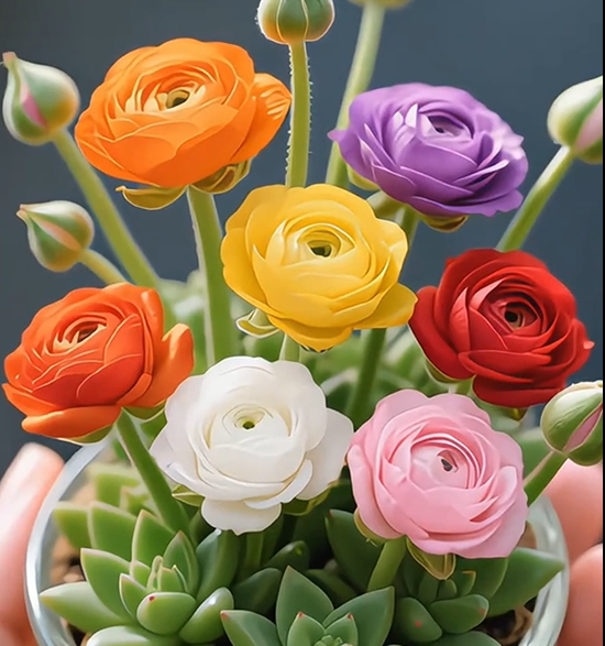 🪴Double-flowered Rose Orchid Bulbs