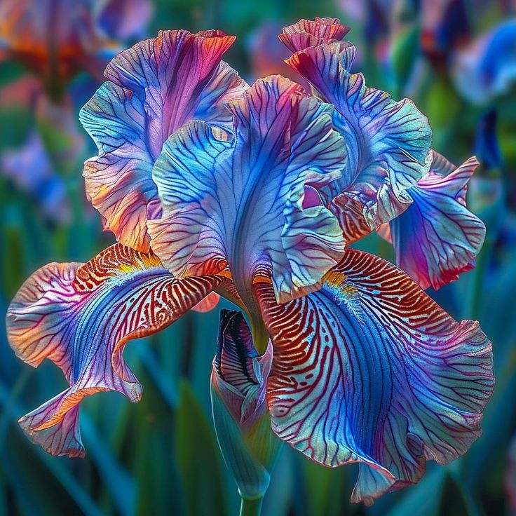Blue Lace-Rare Iris Bulbs⚜️