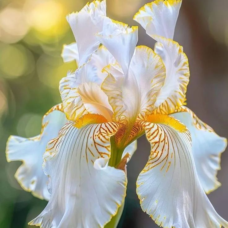 Silver Shimmer-Rare Iris Bulbs⚜️