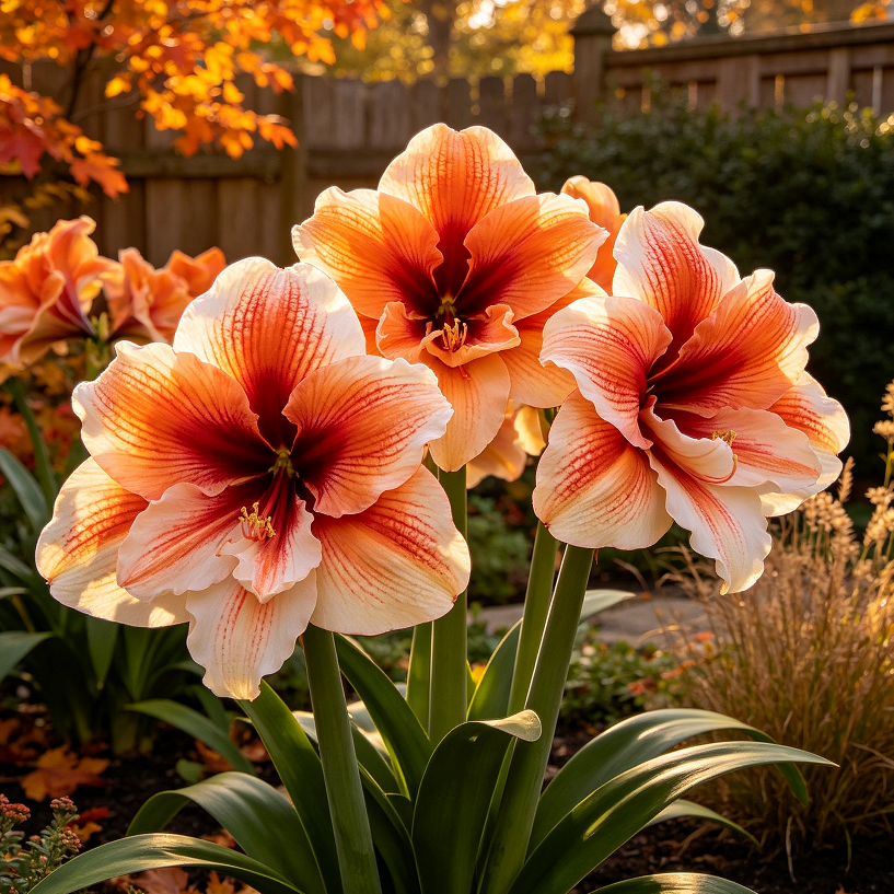 ✨ Rare Giant Double Amaryllis Bulbs — Luxurious Fragrant Blooms