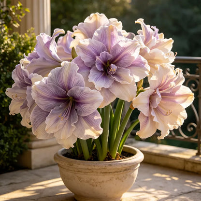 ✨ Rare Giant Double Amaryllis Bulbs — Luxurious Fragrant Blooms