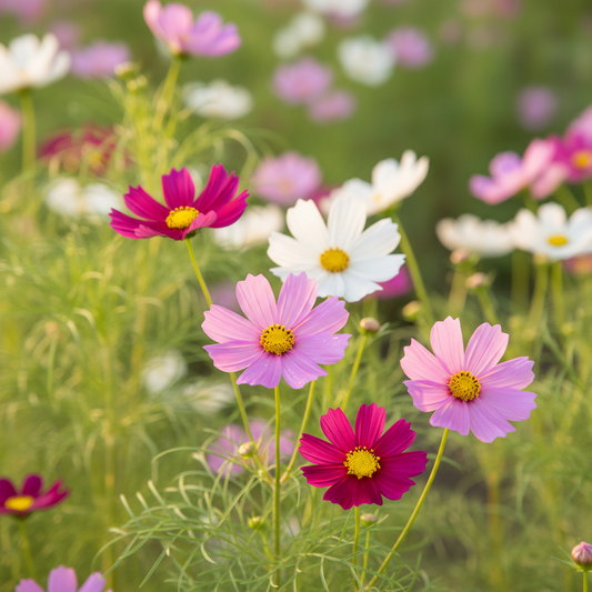 Mix Color Cosmos Seeds-Soft Cottage Garden Vibes