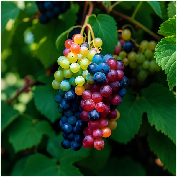 Rare Rainbow Hybrid Grape Seeds Organic