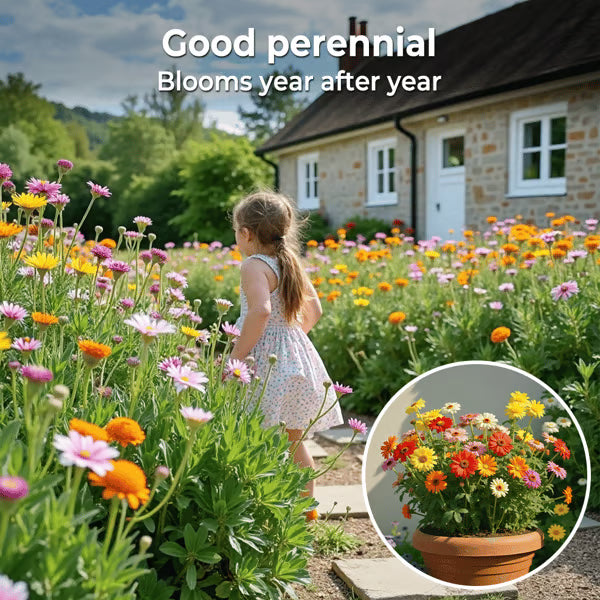 🌱Premium Hardy Mixed Perennial Flowers Seeds | Perfect for Beginners