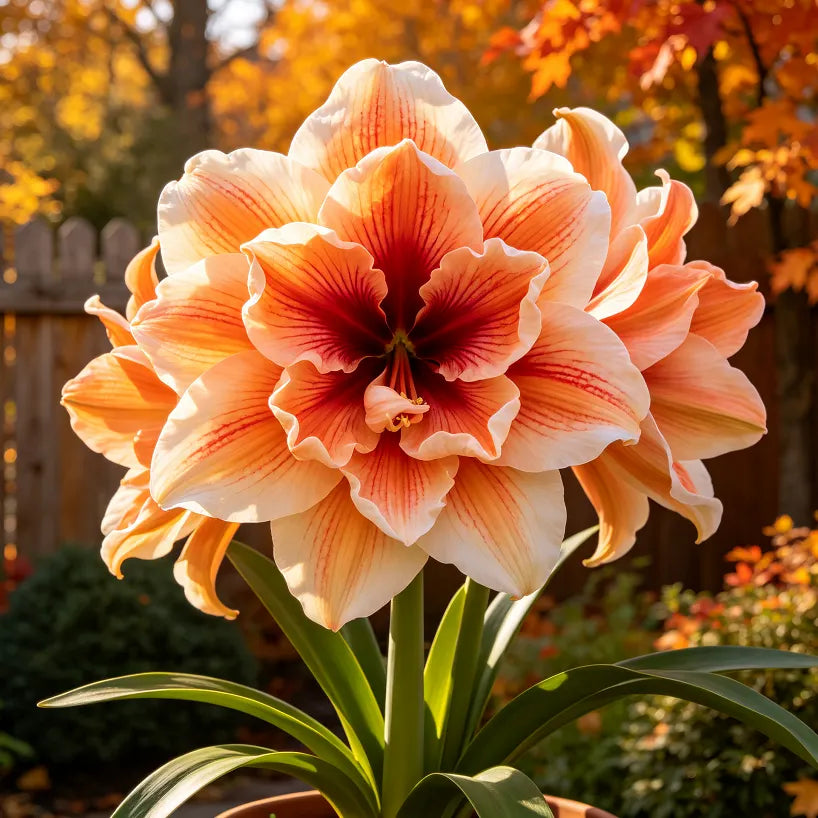 ✨ Rare Giant Double Amaryllis Bulbs — Luxurious Fragrant Blooms