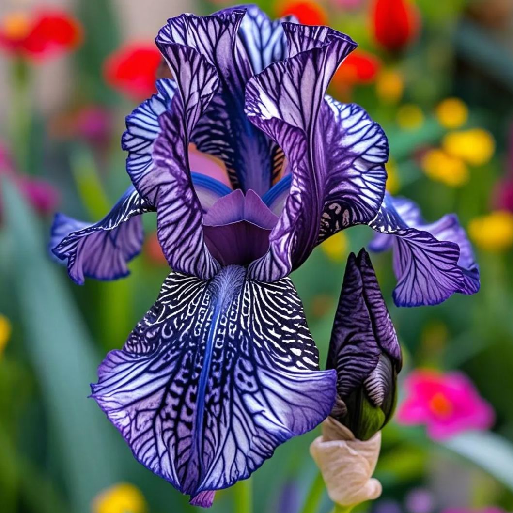 Midnight Ember-Rare Iris Bulbs⚜️