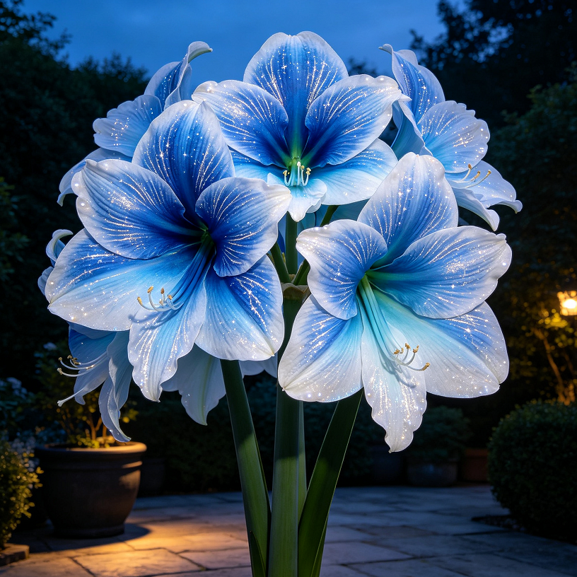 ✨ Rare Giant Double Amaryllis Bulbs — Luxurious Fragrant Blooms