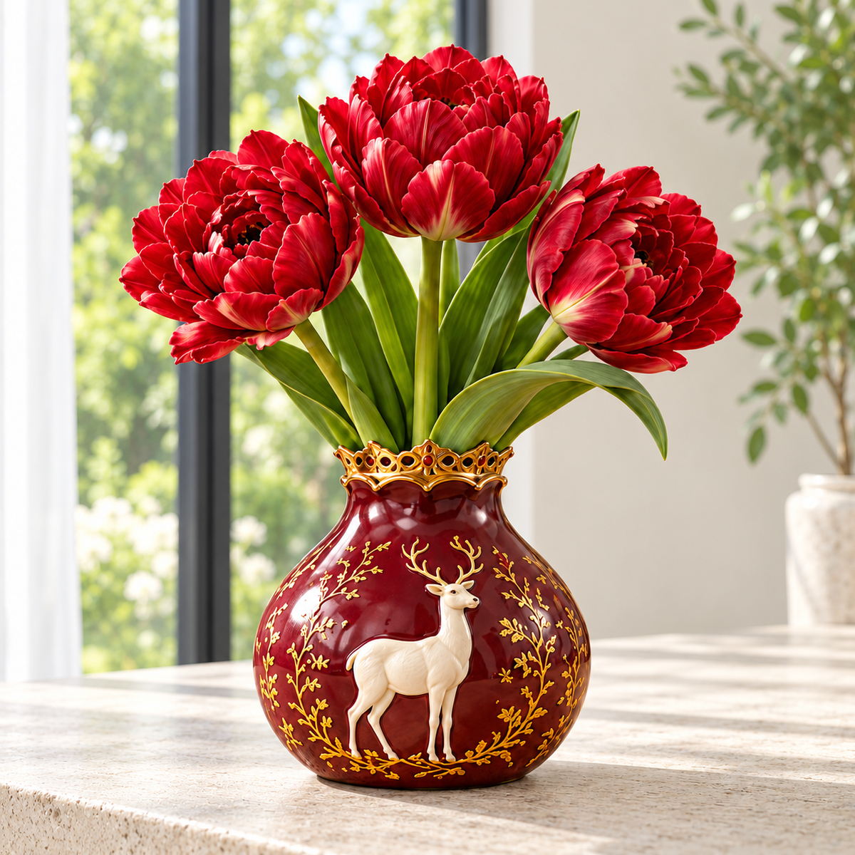 🌷 Double Tulip Bulbs – Grow Layers of Beauty at Home