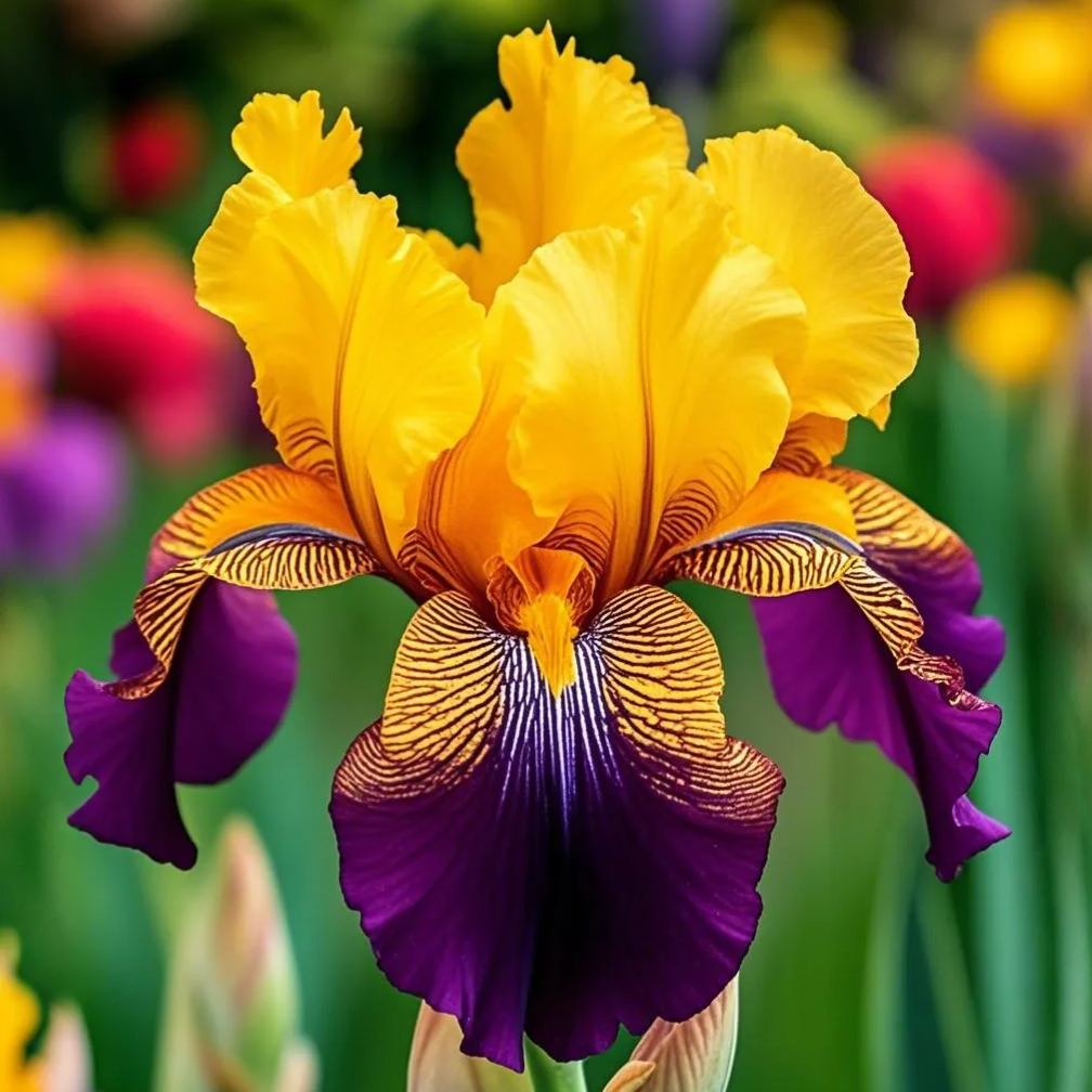 Golden Panther-Rare Iris Bulbs⚜️