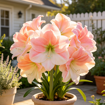✨ Rare Giant Double Amaryllis Bulbs — Luxurious Fragrant Blooms