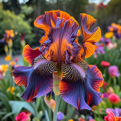Midnight Ember-Rare Iris Bulbs⚜️