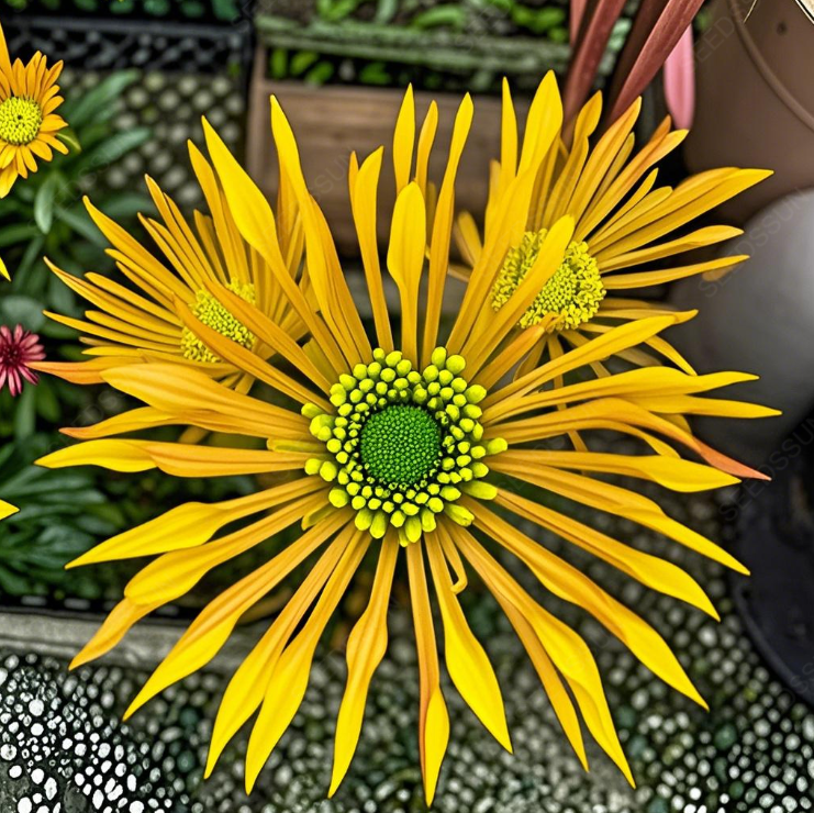 Colorful Sparklers Chrysanthemum Seeds