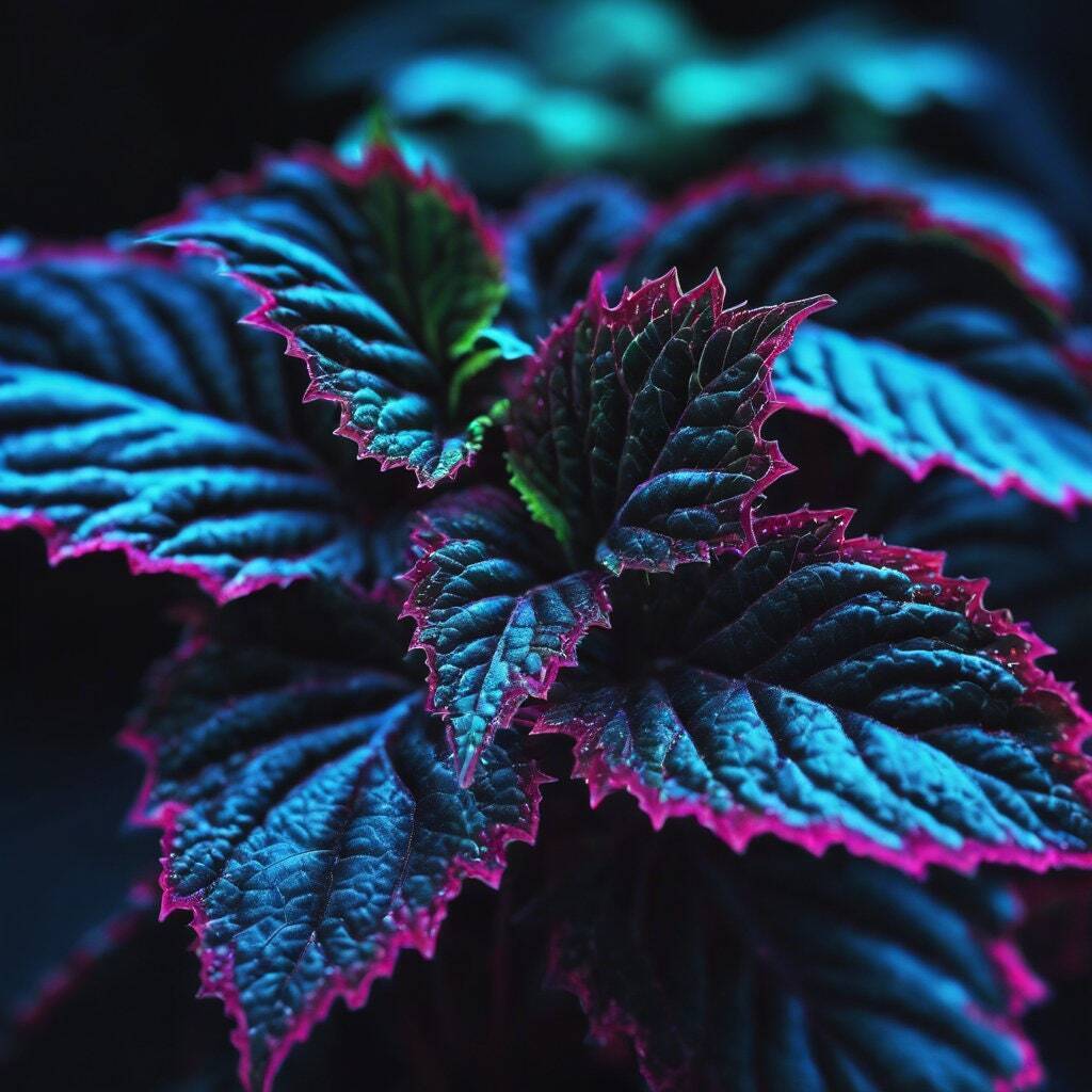 Coleus seeds Rare Color Blue Purple Green